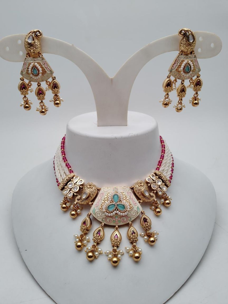 polki-piroi_necklace-PNSP31595RMGRJ