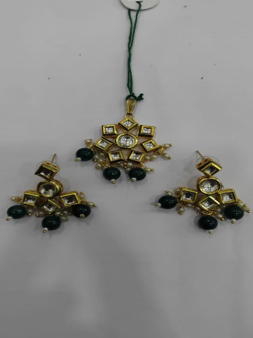 kundan-pendant_sets-PSK66068GRGD