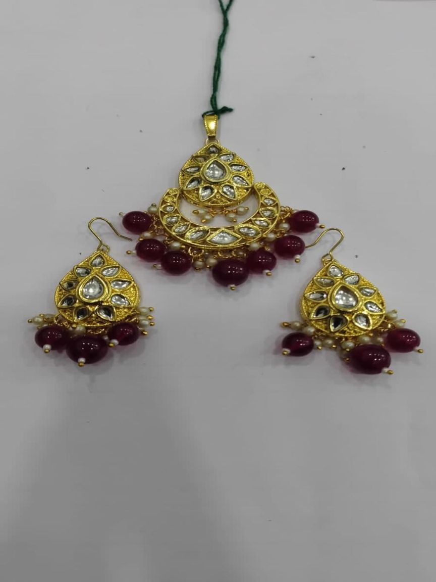 kundan-pendant_sets-PSK66072RGD