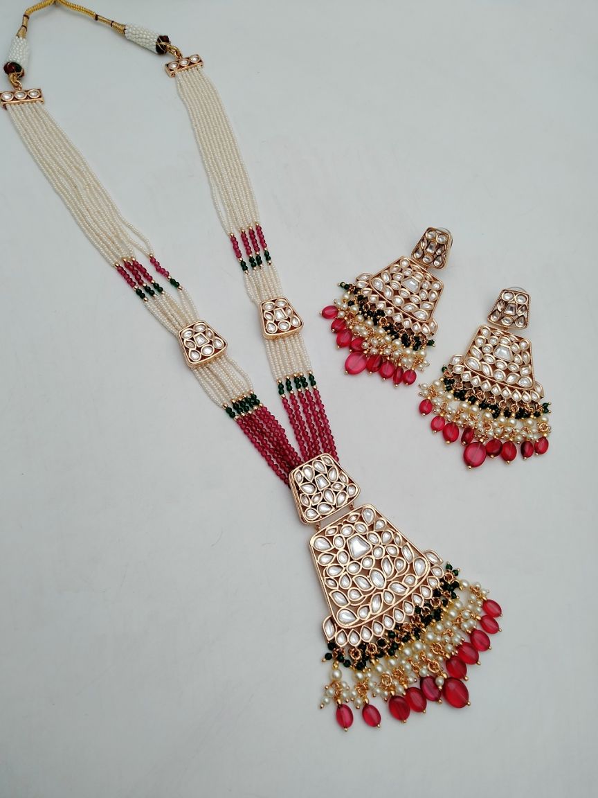 kundan-pendant_sets-PSK66084RGRGD