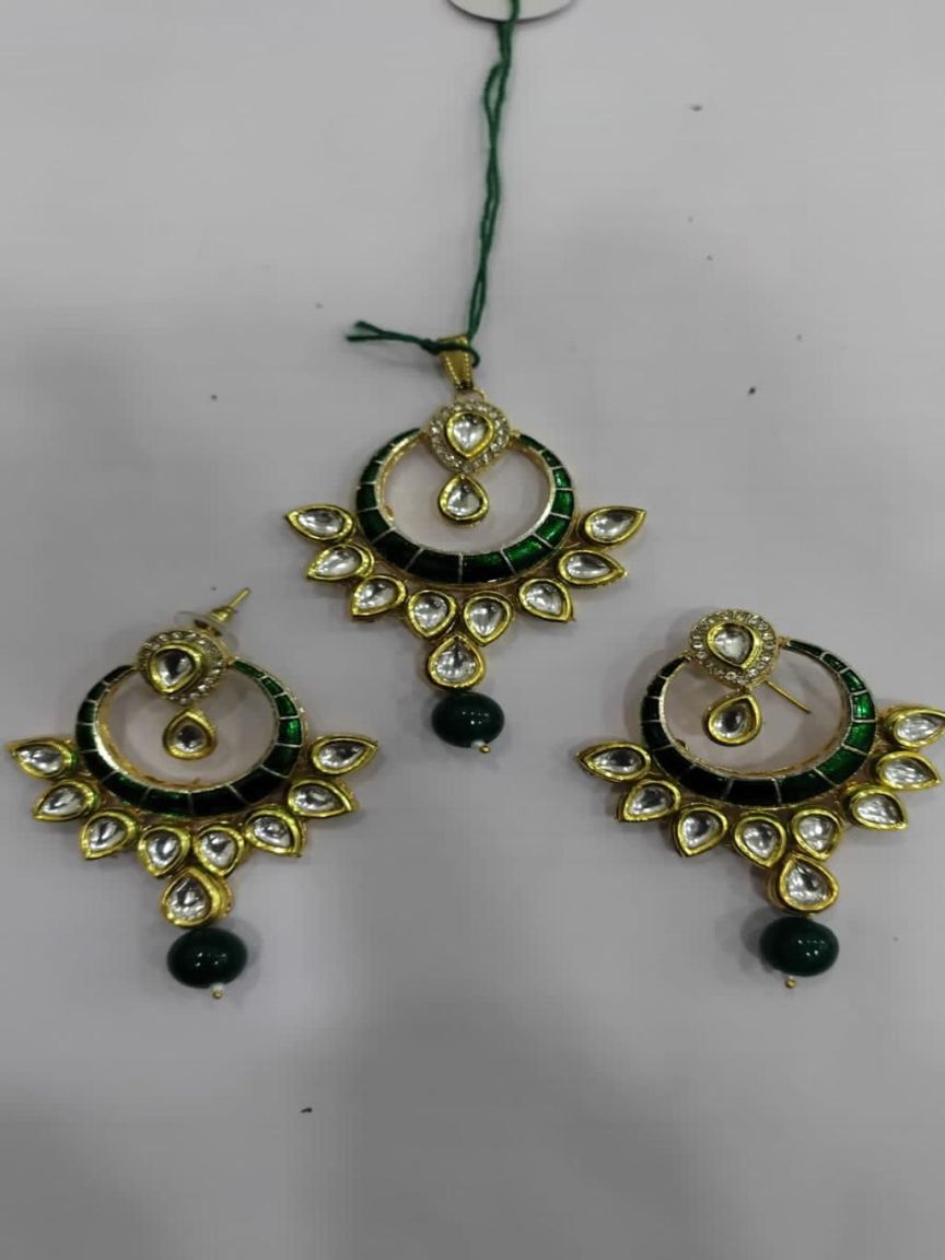 kundan-pendant_sets-PSK66087GRGD