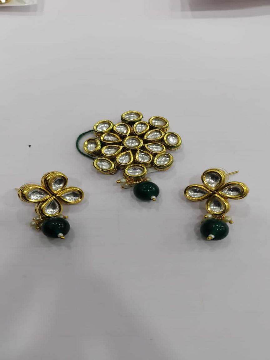 kundan-pendant_sets-PSK66089GRGD