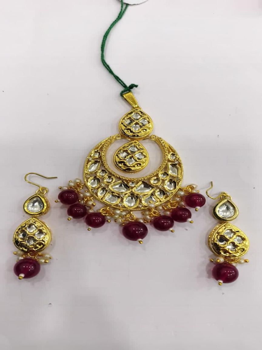 kundan-pendant_sets-PSK66100RGD