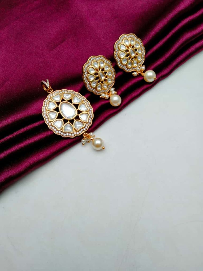 kundan-pendant_sets-PSK66168WGD