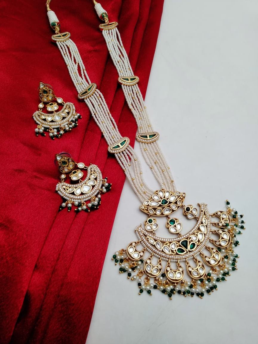 kundan-pendant_sets-PSK66172GRGD