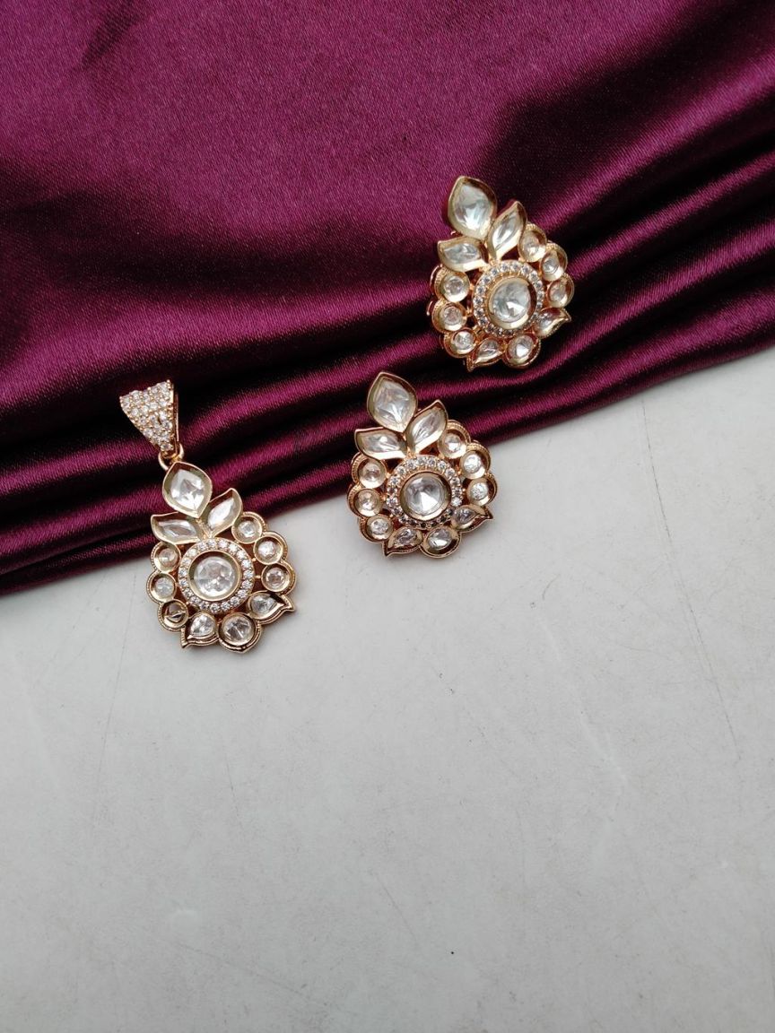 kundan-pendant_sets-PSK66178WGD