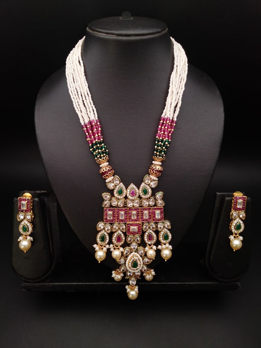 polki-pendant_sets-PSP36133RGRGD