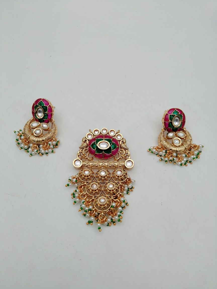 polki-pendant_sets-PSP36288RGRRJ