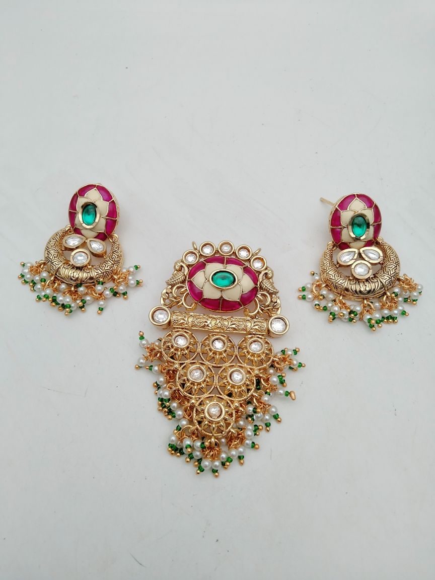 polki-pendant_sets-PSP36288RWRJ