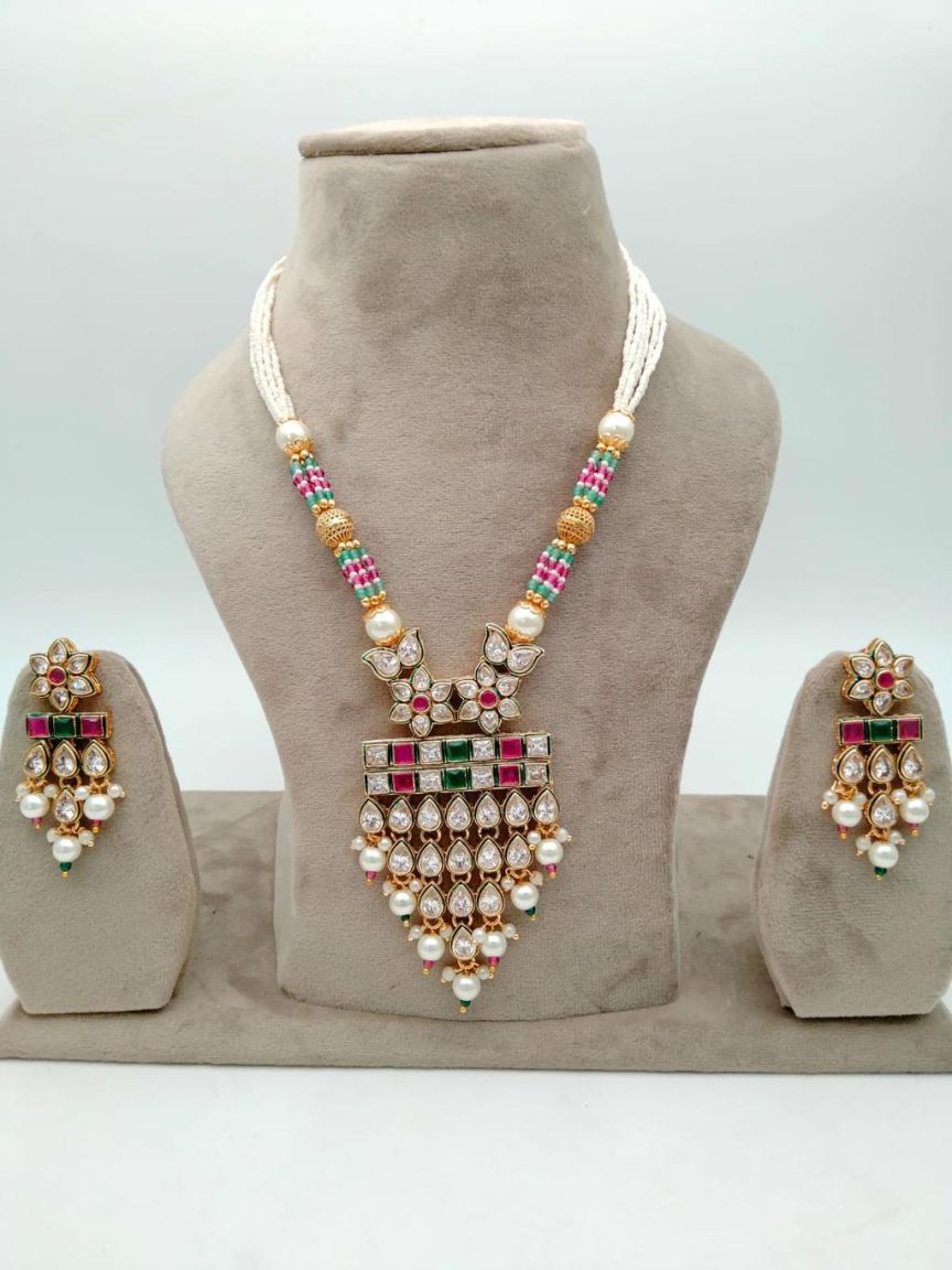 polki-pendant_sets-PSP36344RGRGD
