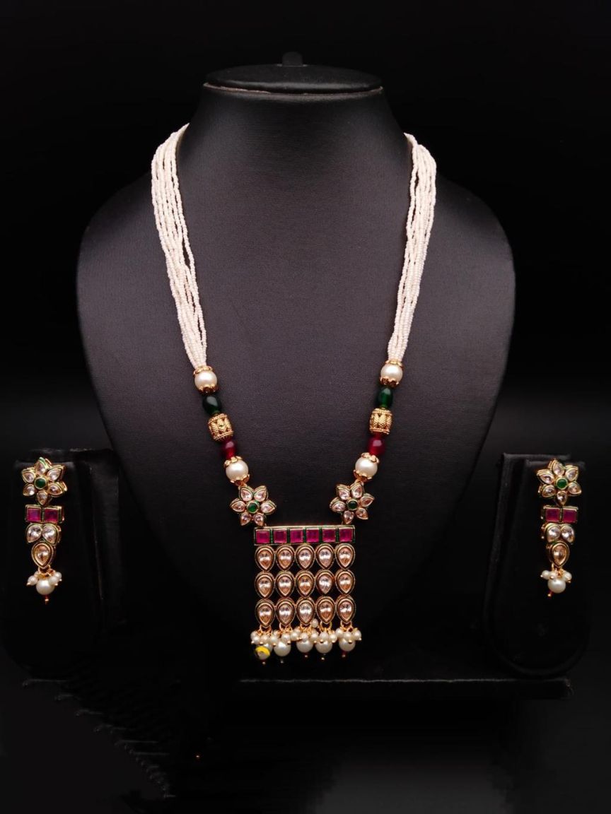 polki-pendant_sets-PSP36350RGRGD