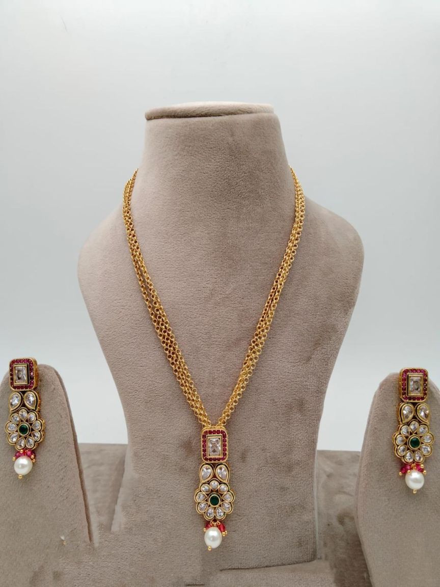 polki-pendant_sets-PSP36357RGRGD