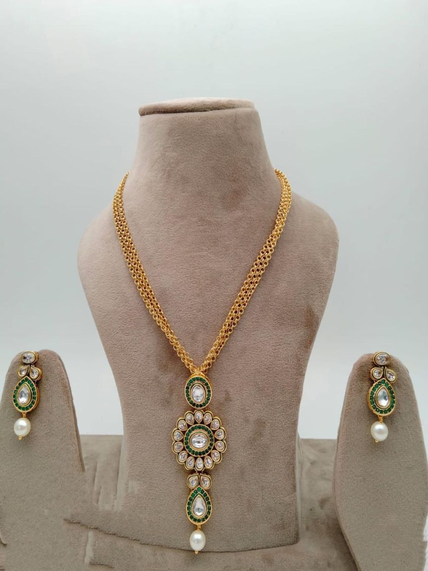 polki-pendant_sets-PSP36378GRRJ