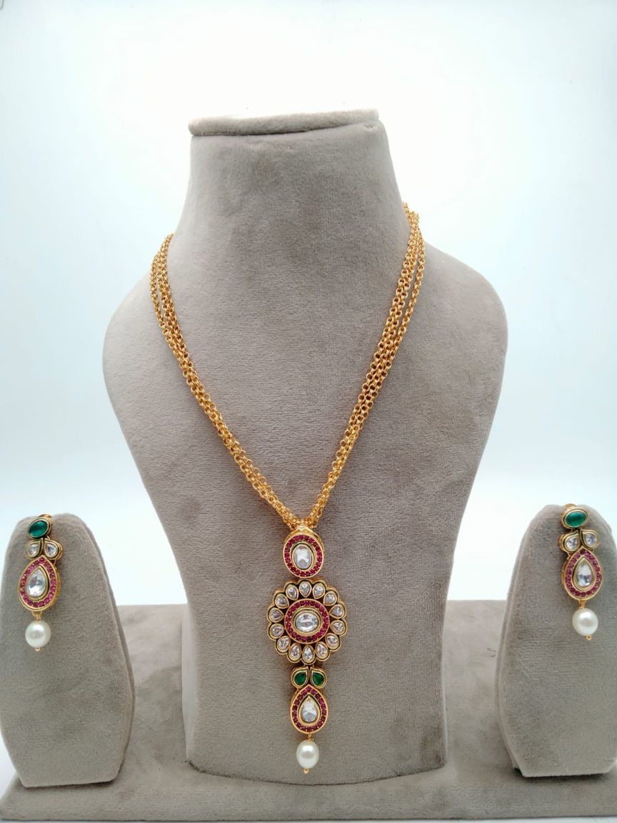 polki-pendant_sets-PSP36378RGRRJ
