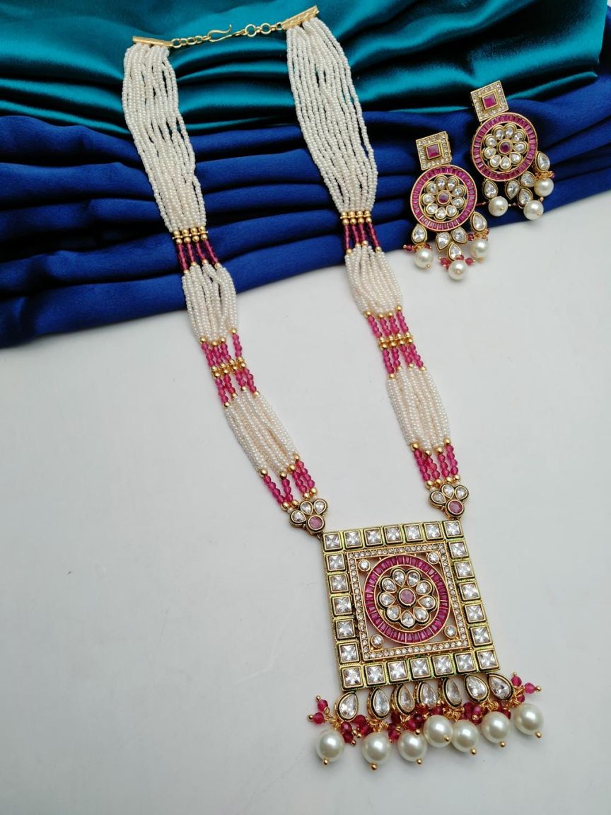 polki-pendant_sets-PSP36385RGD