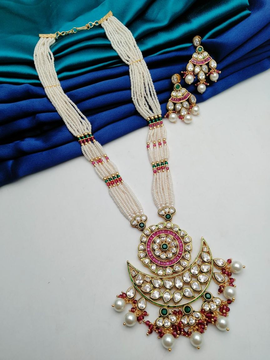 polki-pendant_sets-PSP36386RGRGD