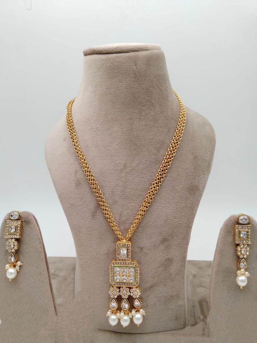 polki-pendant_sets-PSP36389WGD