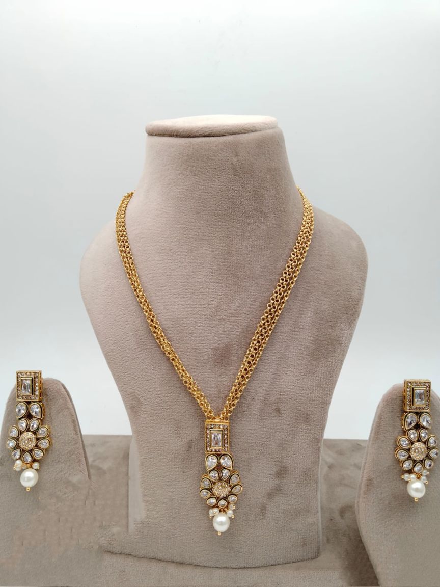 polki-pendant_sets-PSP36390WGD