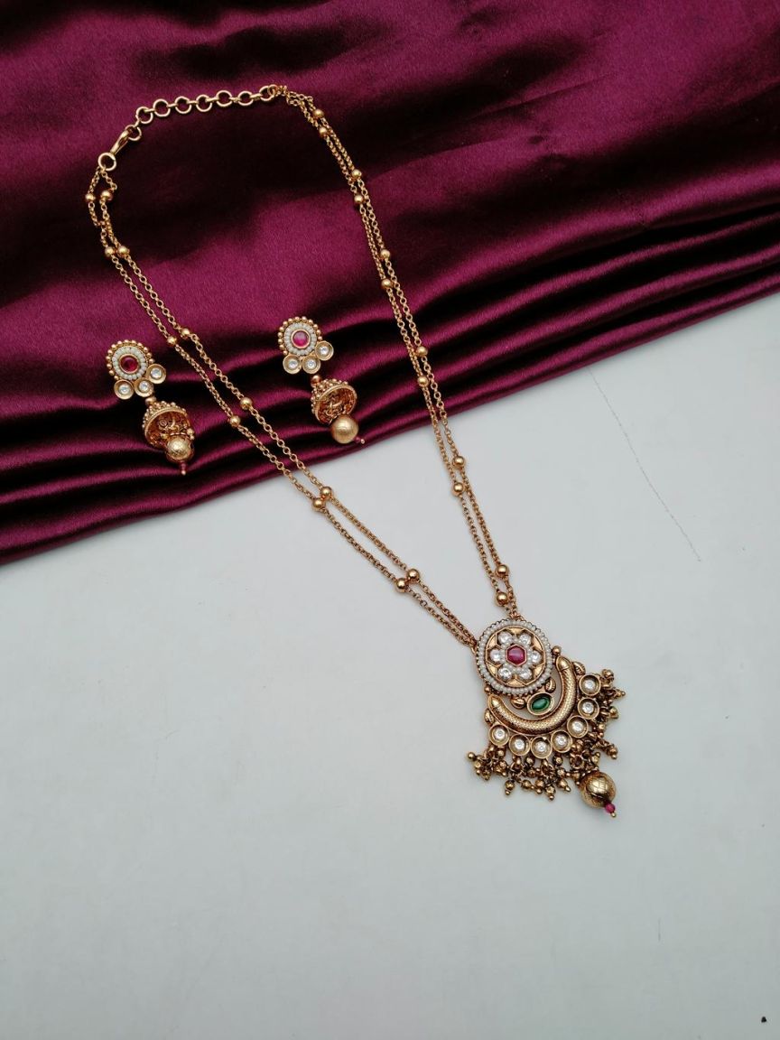 polki-pendant_sets-PSP36409RGRRJ