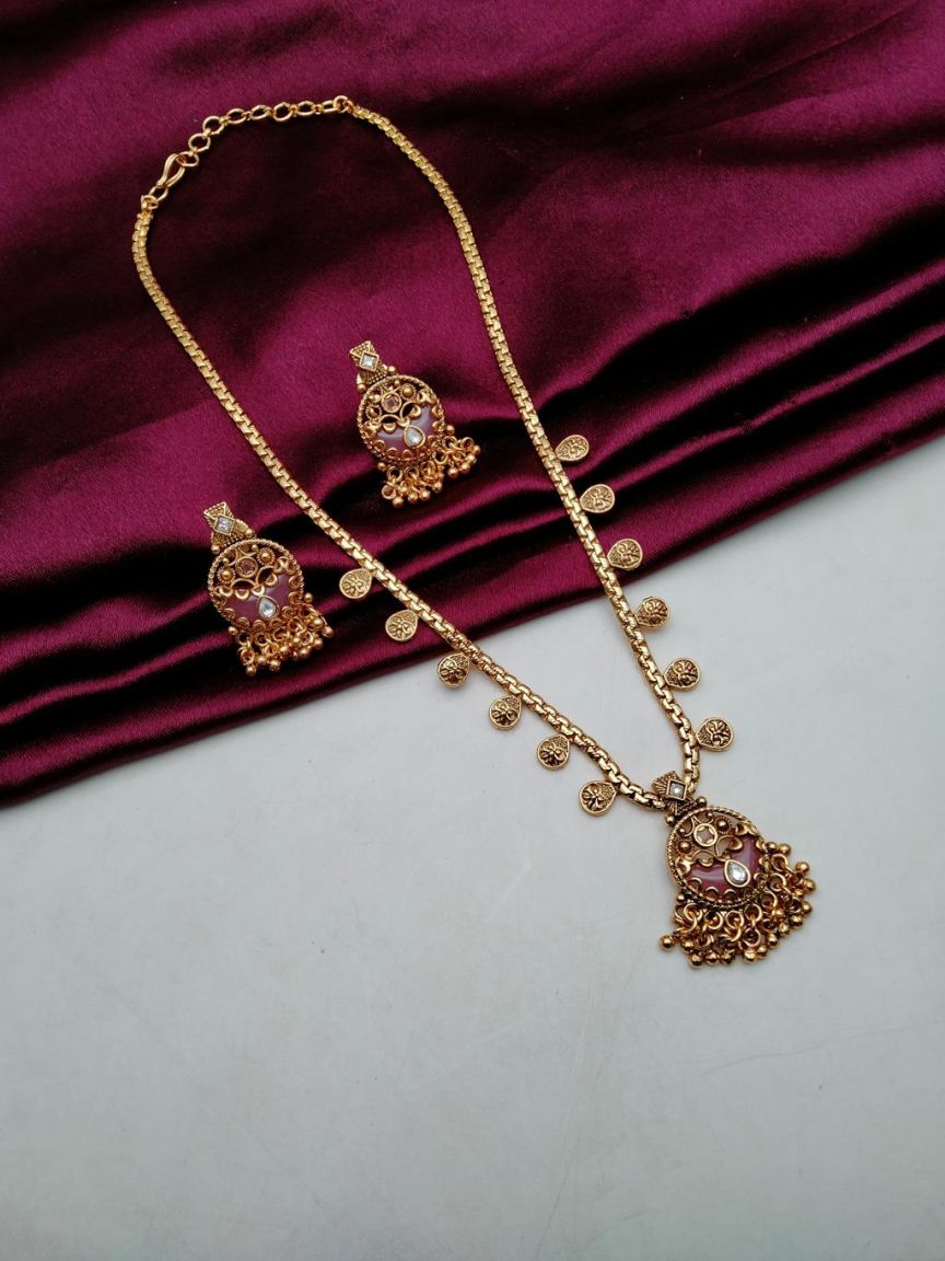 polki-pendant_sets-PSP36410PKRJ