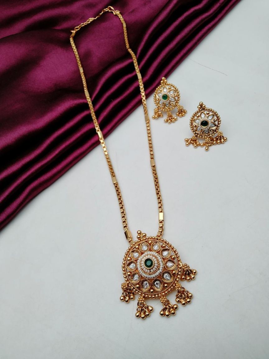 polki-pendant_sets-PSP36412GRRJ