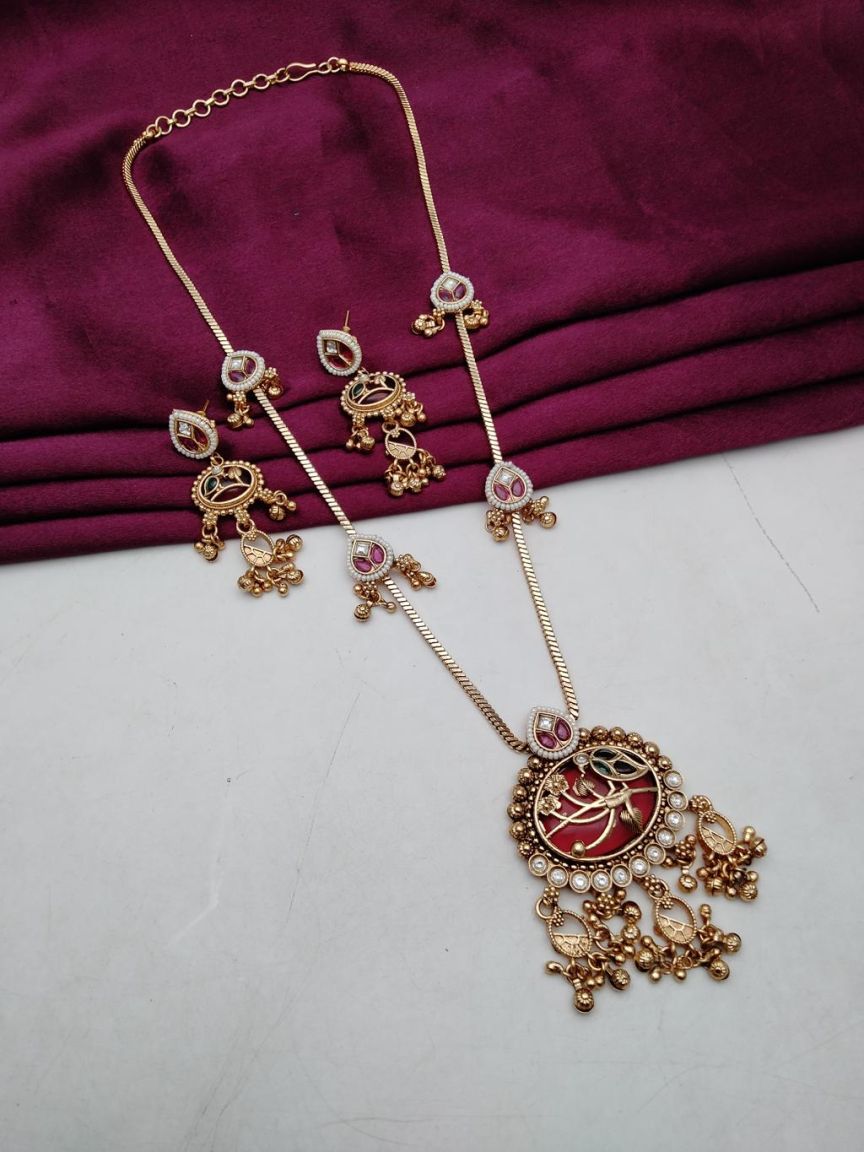 polki-pendant_sets-PSP36423RGRRJ