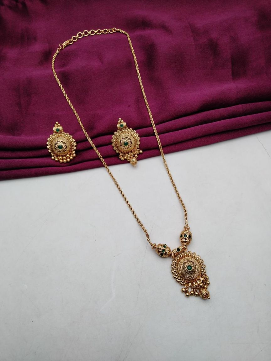 polki-pendant_sets-PSP36436GRRJ