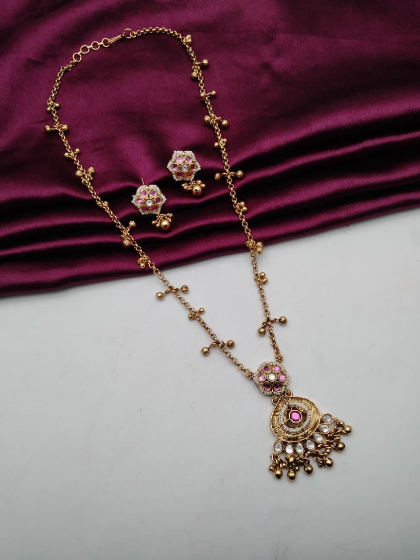 polki-pendant_sets-PSP36439RRJ