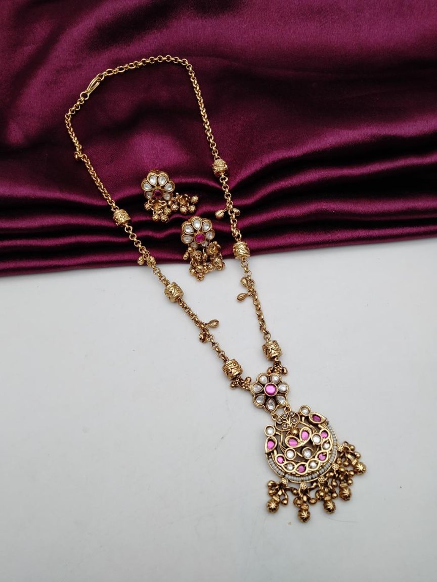 polki-pendant_sets-PSP36450RRJ