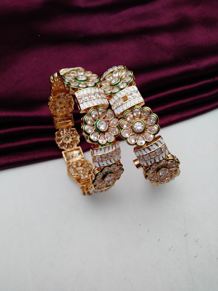 RADB IN POLKI (GOLD POLISH) STYLE | DESIGN - 74518