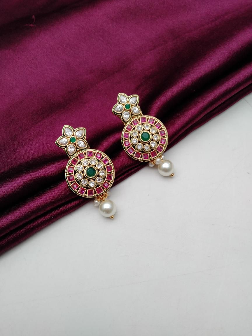 polki-reverse_ad_earring-RADEP49515RGRSP