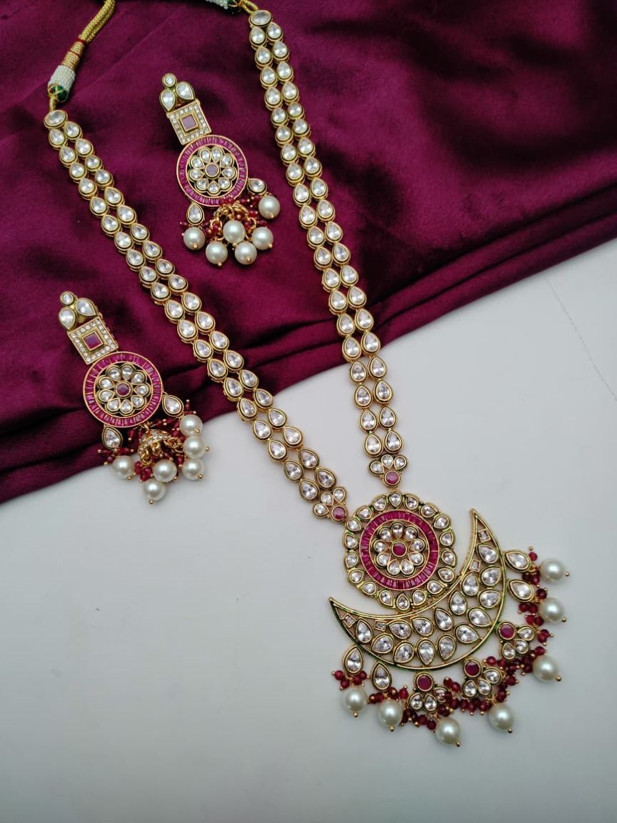 RADL IN POLKI (GOLD POLISH) STYLE | DESIGN - 61508