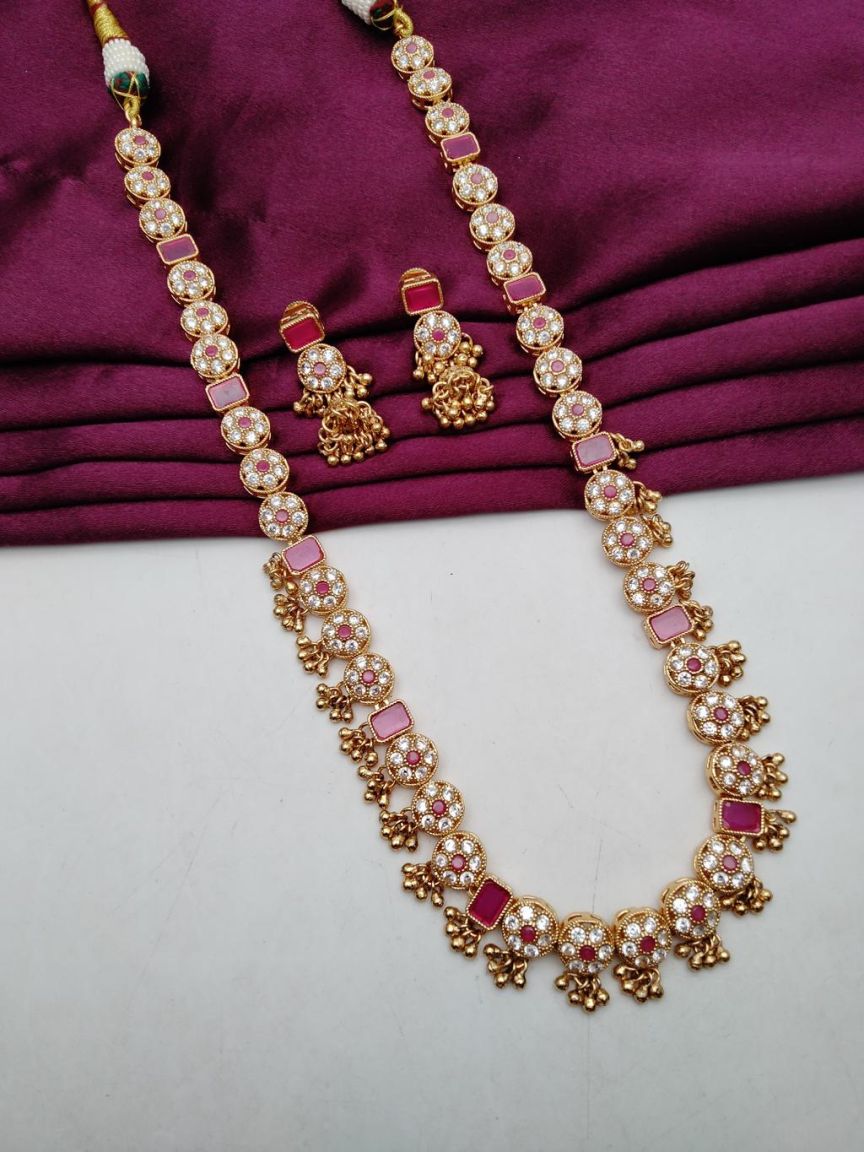 RADL IN POLKI (GOLD POLISH) STYLE | DESIGN - 61511