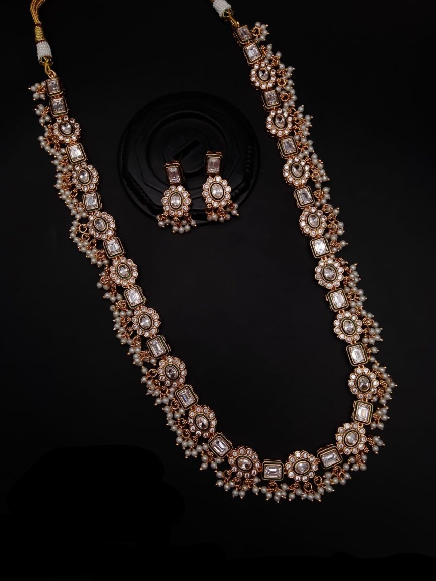 RADL IN POLKI (GOLD POLISH) STYLE | DESIGN - 61515