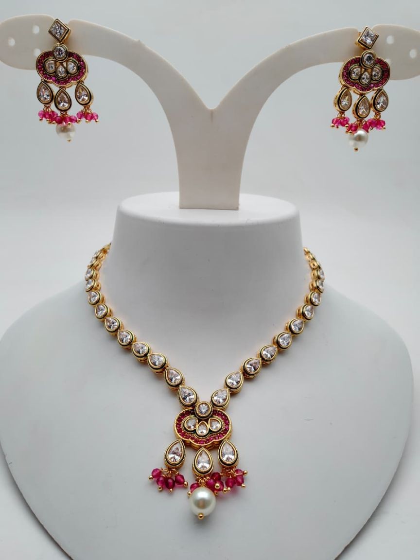 RAD IN POLKI (GOLD POLISH) STYLE | DESIGN - 62558