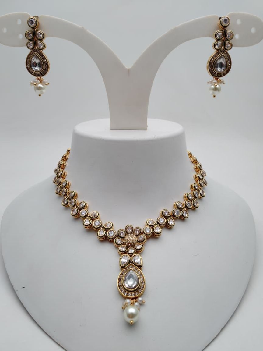 RAD IN POLKI (GOLD POLISH) STYLE | DESIGN - 62565