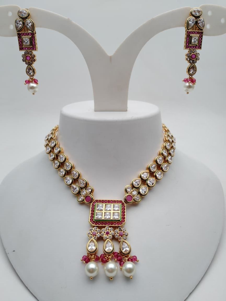 RAD IN POLKI (GOLD POLISH) STYLE | DESIGN - 62595