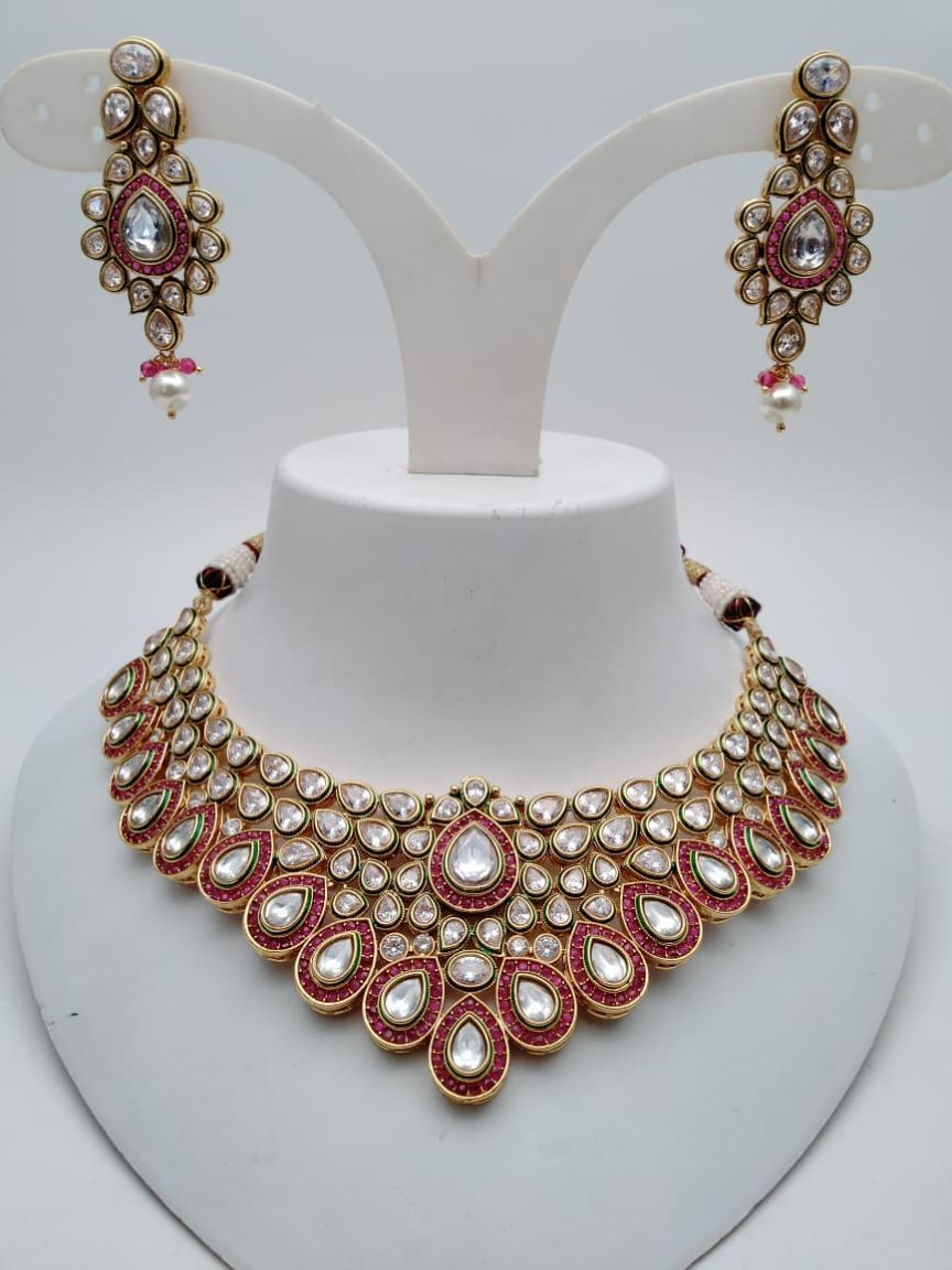 RAD IN POLKI (GOLD POLISH) STYLE | DESIGN - 62604