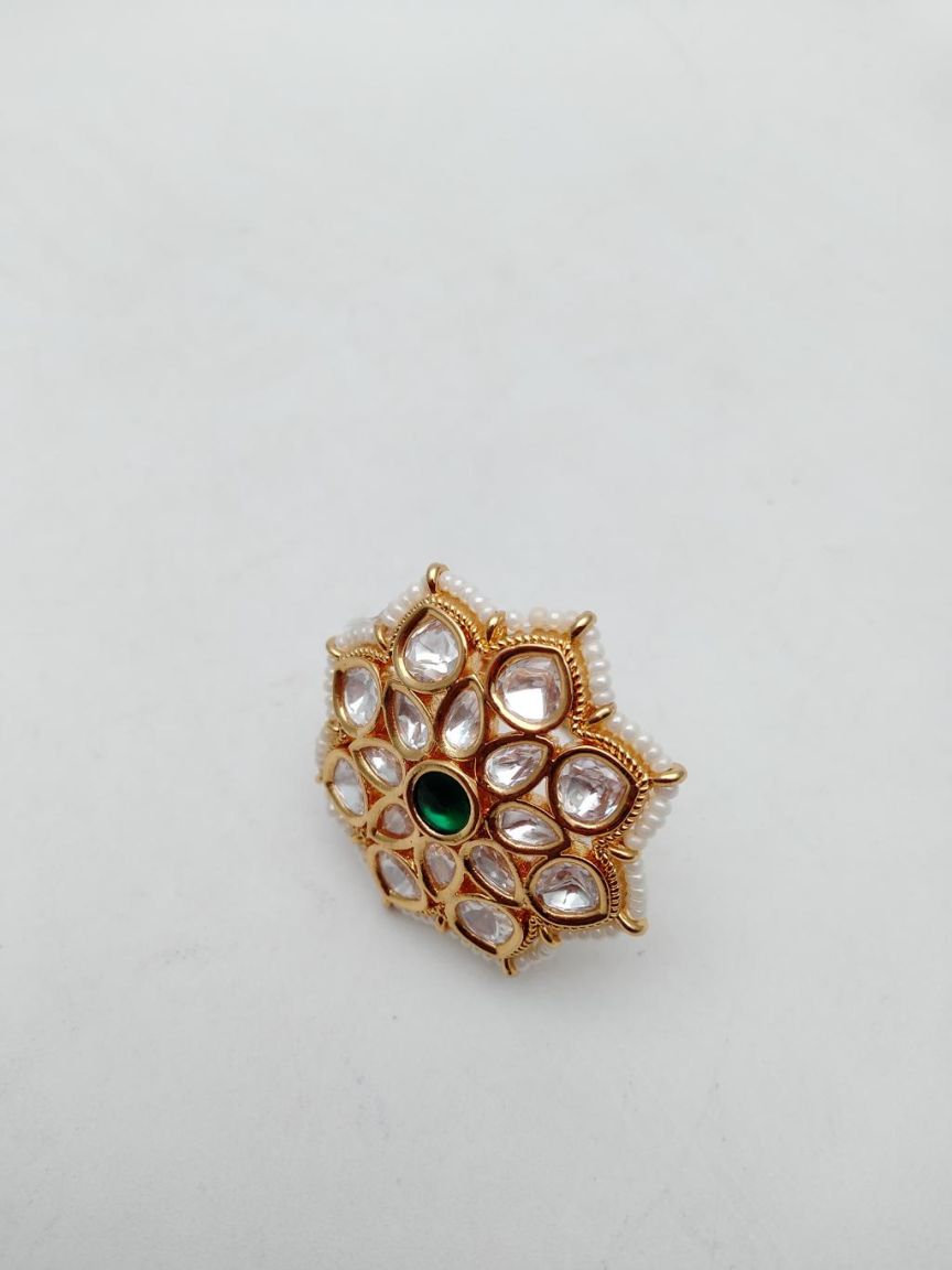 kundan-rings-RGK70157GRGD