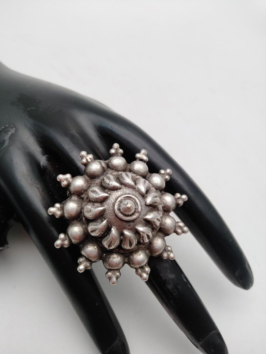 RINGS IN OXYDIZED POLISHED STYLE | DESIGN - 19704