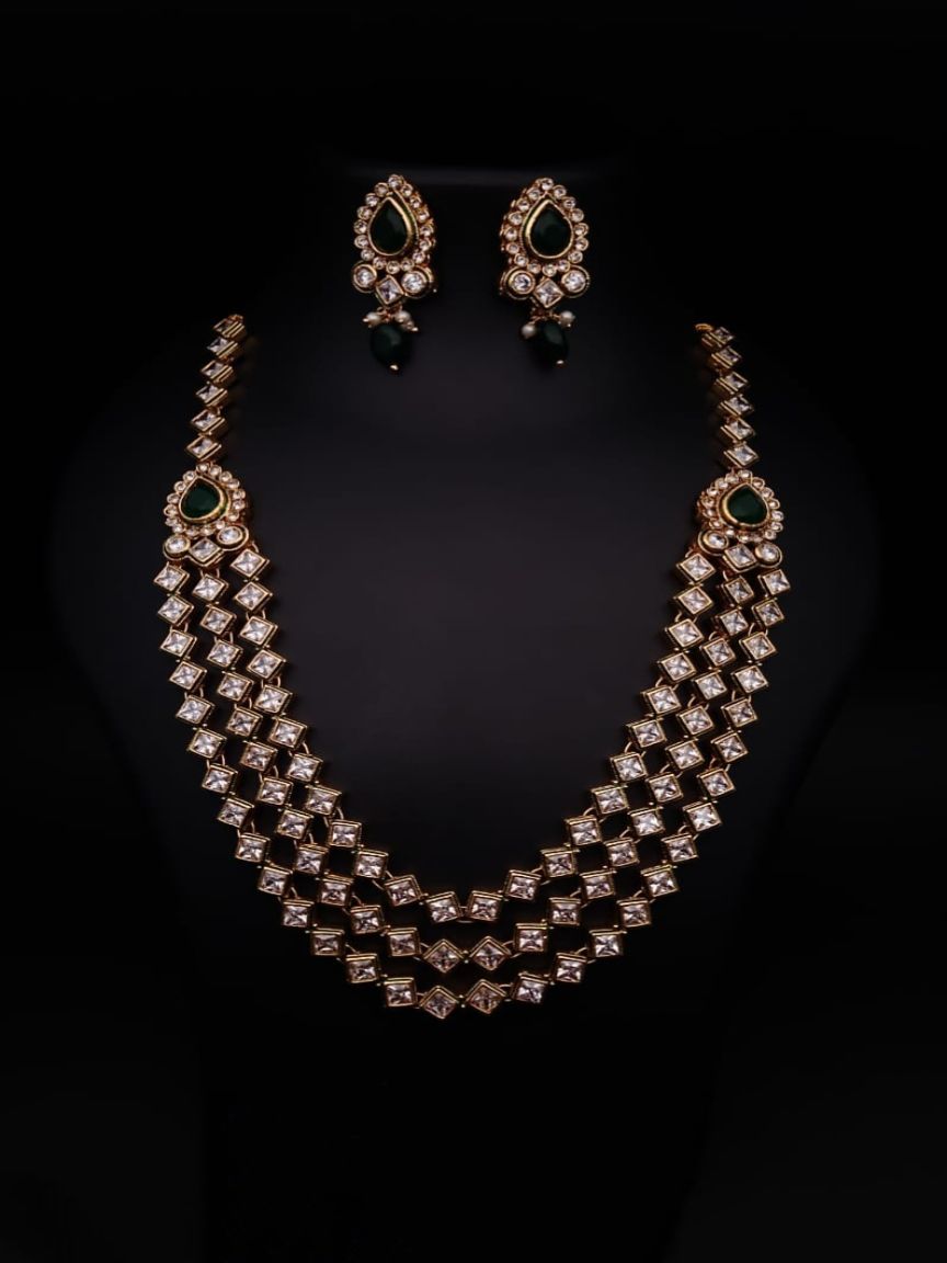 polki-rad_side_brooch-RSBP64003GRGD