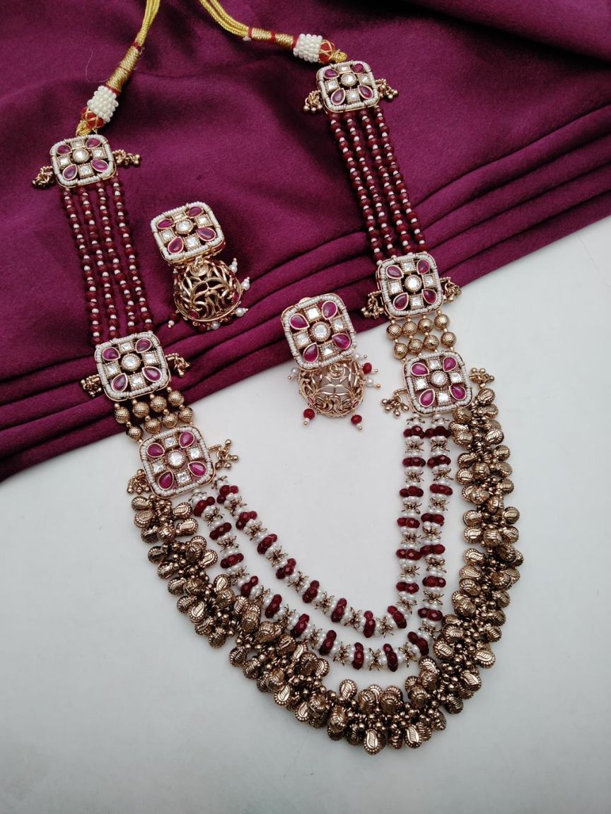 kundan-side_brooch-SBK83006RGD