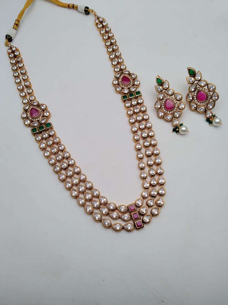 polki-side_brooch-SBP85163RGRGD