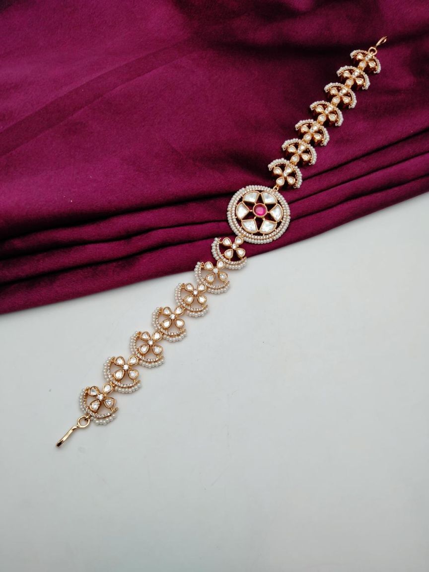 SHEESHPHOOLS IN KUNDAN (VILANDI) STYLE | DESIGN - 22502