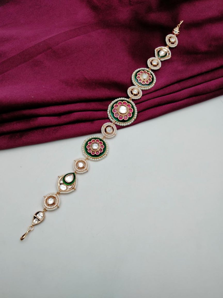 SHEESHPHOOLS IN KUNDAN (VILANDI) STYLE | DESIGN - 22504