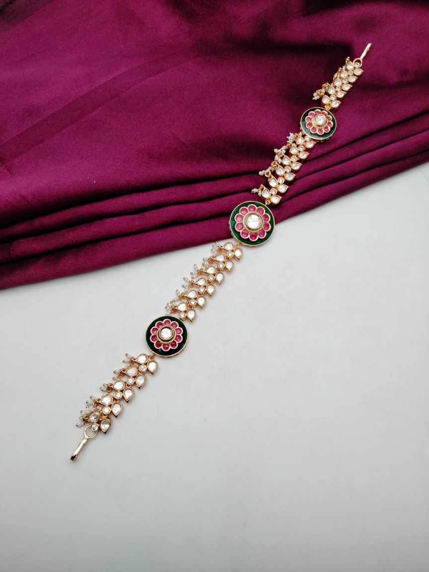 SHEESHPHOOLS IN KUNDAN (VILANDI) STYLE | DESIGN - 22505