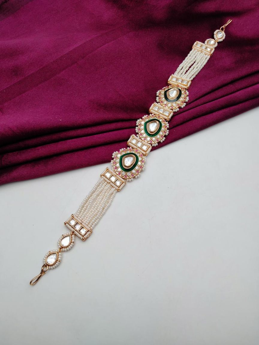 SHEESHPHOOLS IN KUNDAN (VILANDI) STYLE | DESIGN - 22506