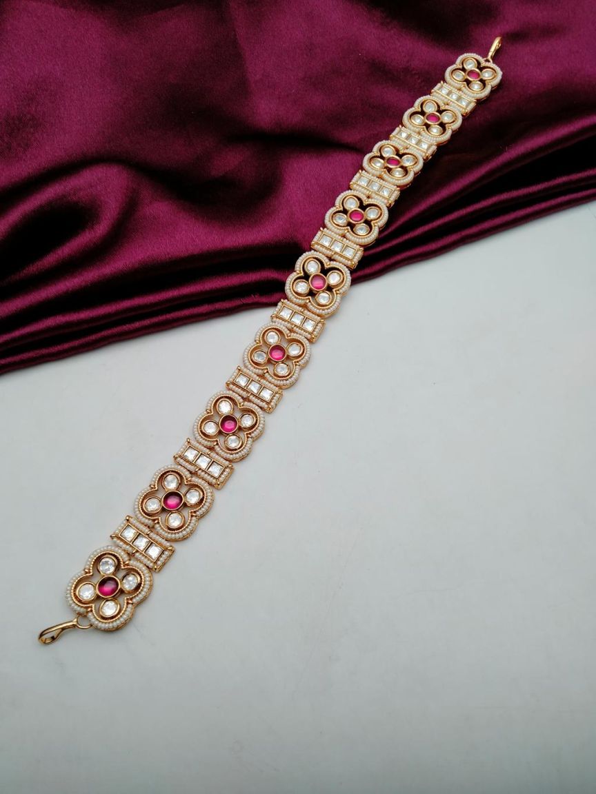 SHEESHPHOOLS IN KUNDAN (VILANDI) STYLE | DESIGN - 22509