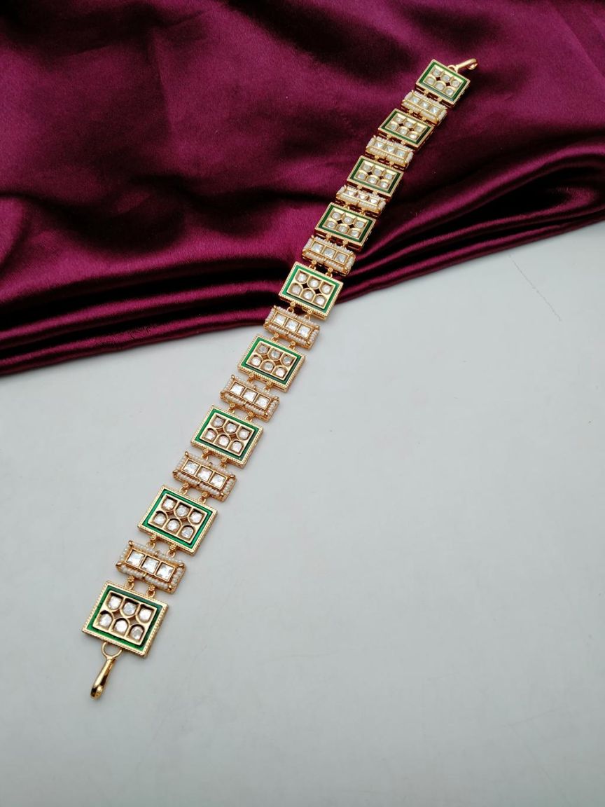 SHEESHPHOOLS IN KUNDAN (VILANDI) STYLE | DESIGN - 22511
