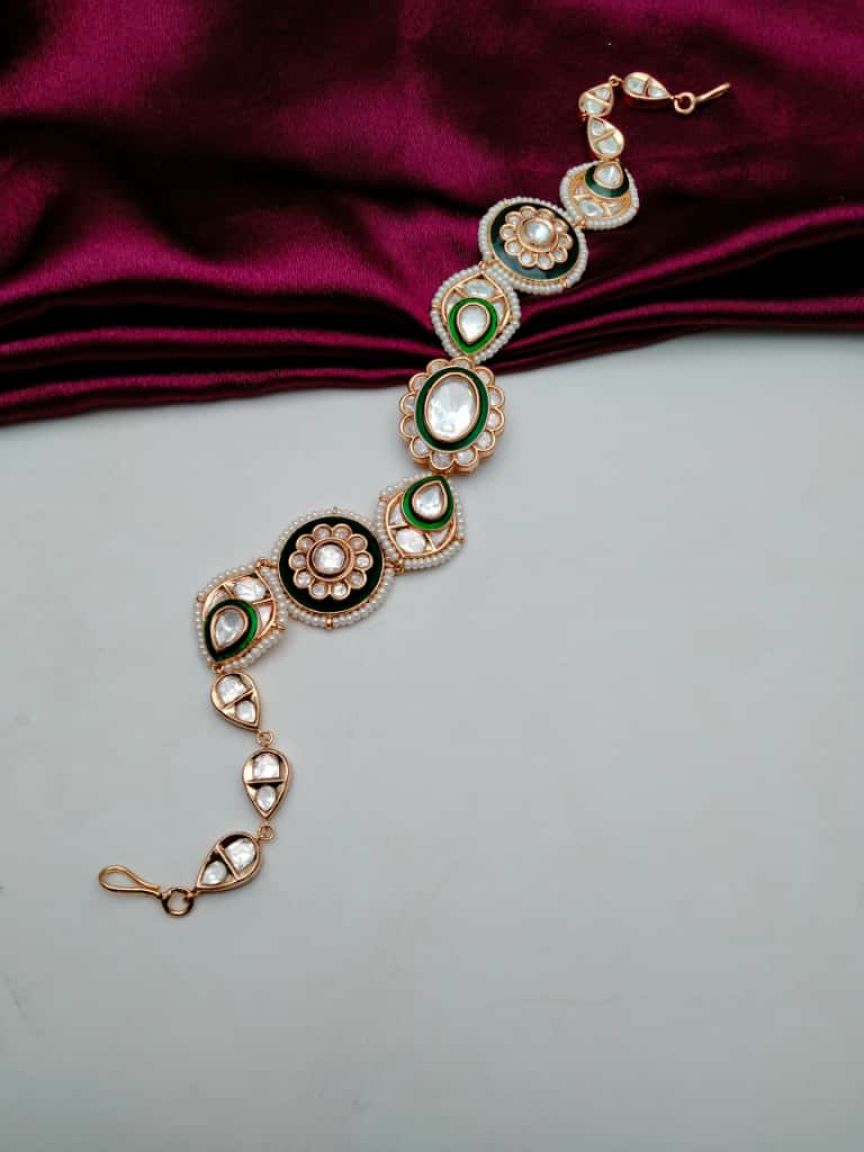 SHEESHPHOOLS IN KUNDAN (VILANDI) STYLE | DESIGN - 22513